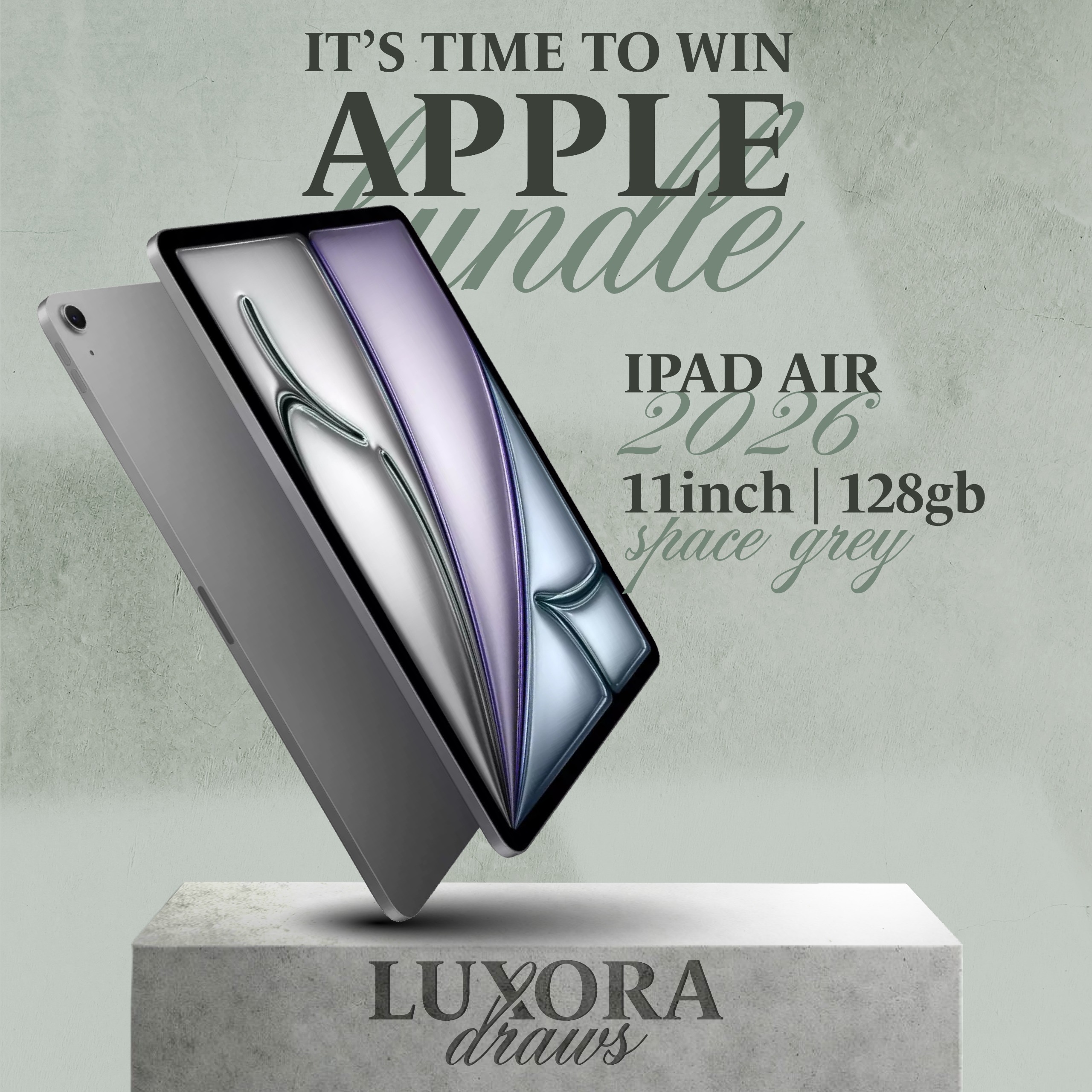 IPad Air, Airpod pro 3 and Apple Pencil Bundle