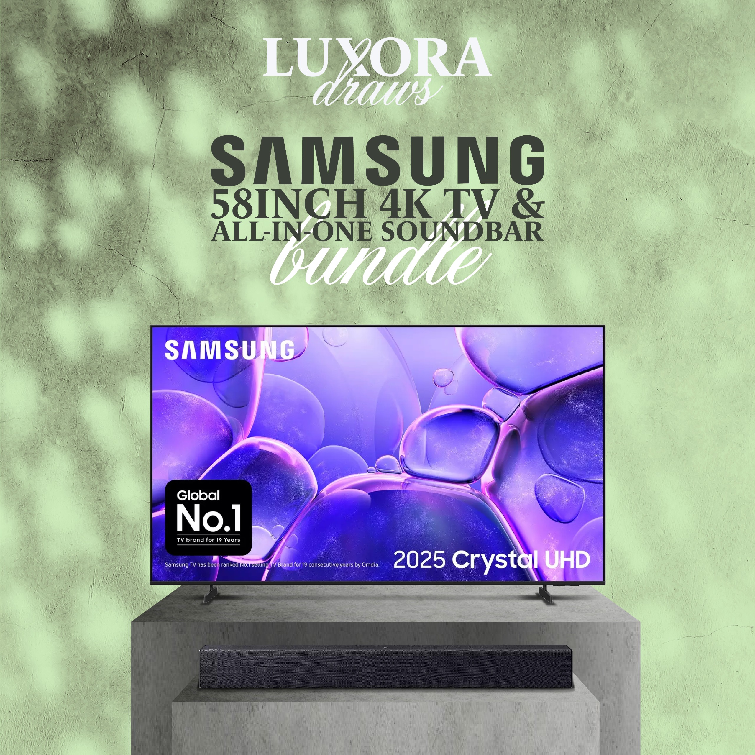 Samsung Smart tv and Soundbar bundle
