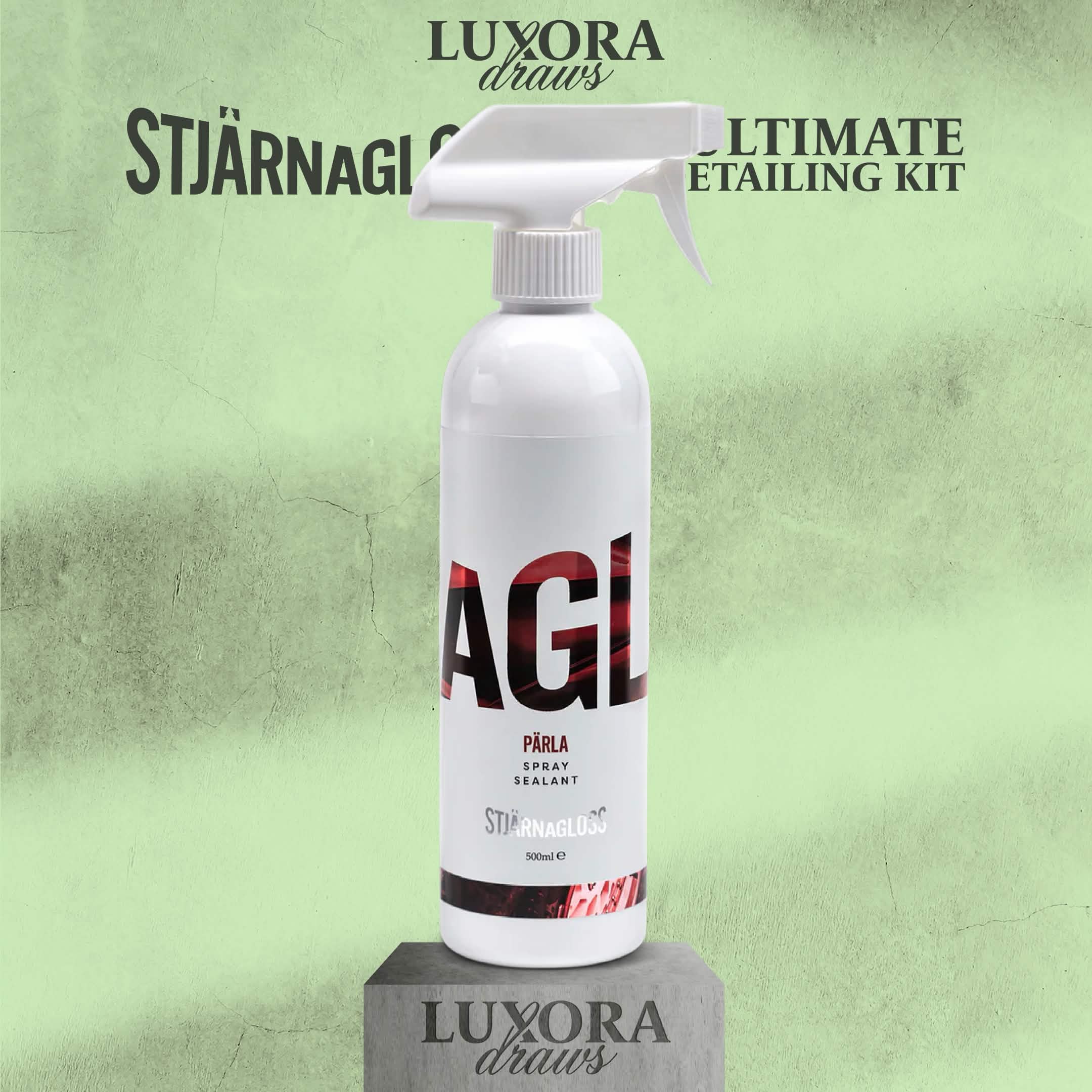 Stjarnagloss detailing kit