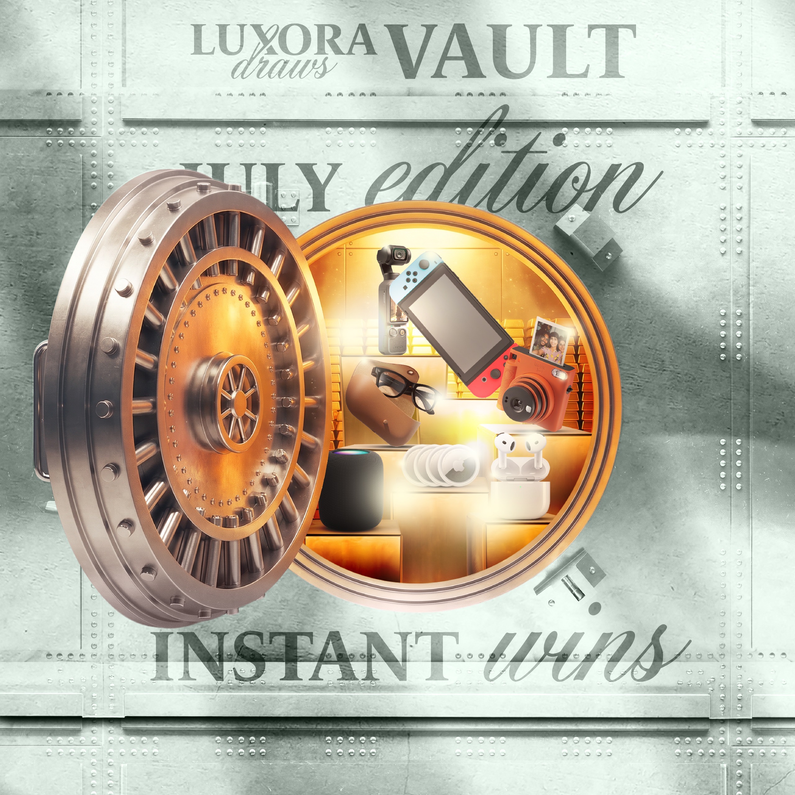 Share of Luxora Vault July Edition £250 End Prize