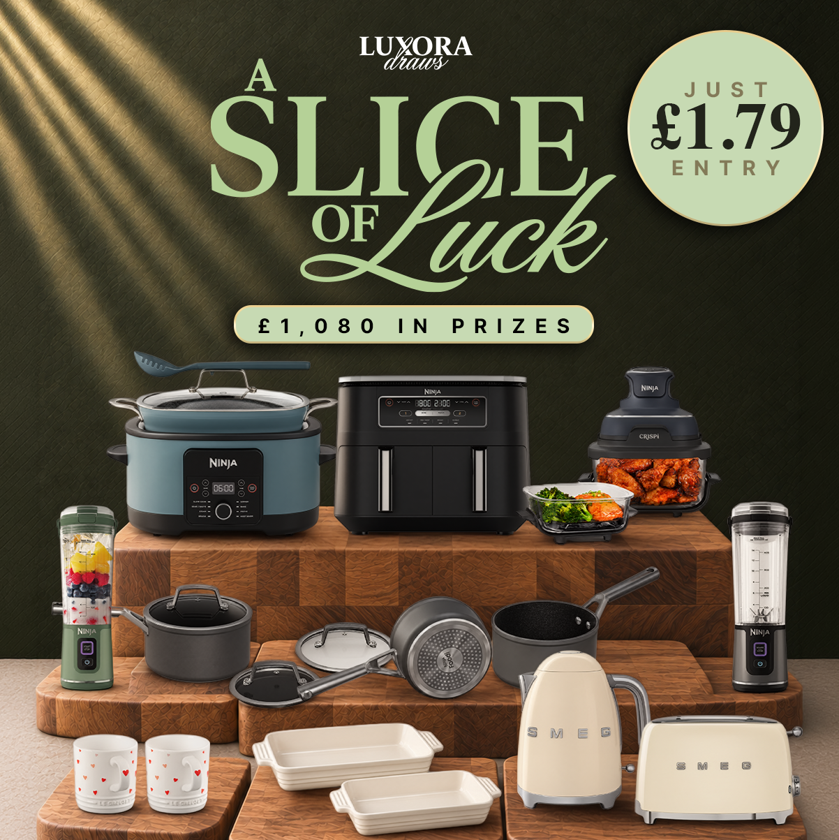 Slice Of Luck - £200 End Prize